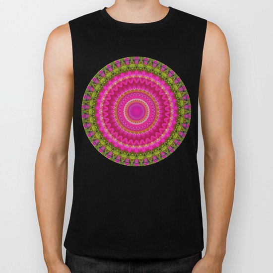 Kaleidoscope No. 5 Biker Tank