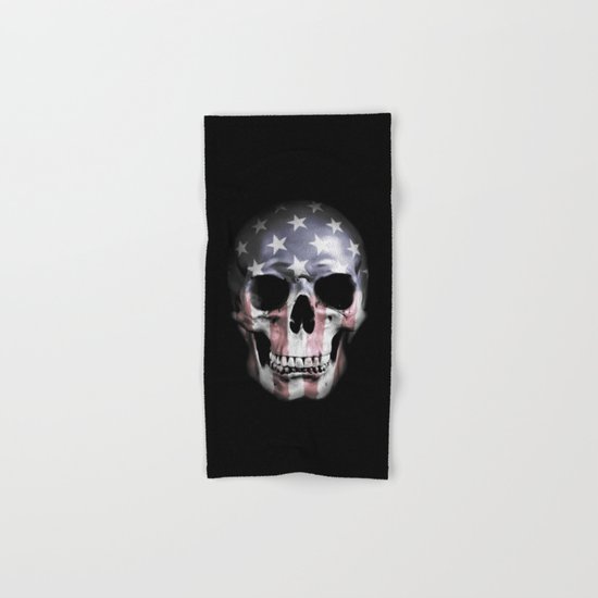 American Skull Hand & Bath Towel