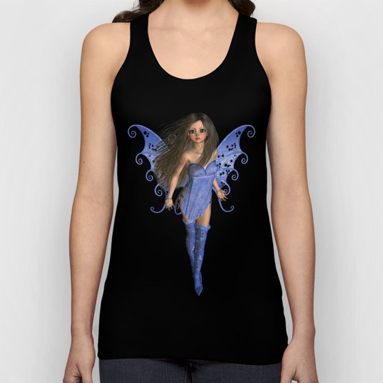 Fairy Flight Bleu 2 Unisex Tank Top
