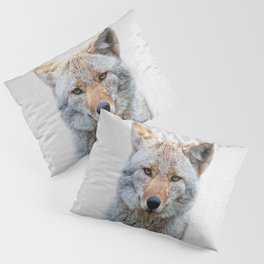 Coyote - Colorful Pillow Sham