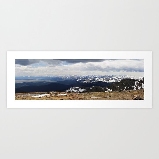 The Front Range Art Print
