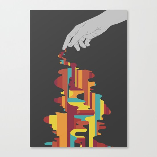 Colourbleed Canvas Print