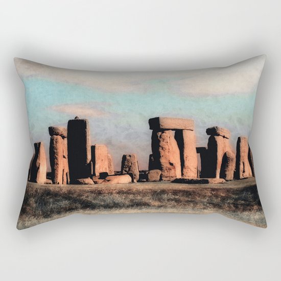 Mysterious Stonehenge Rectangular Pillow