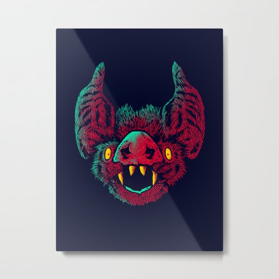 The bat Metal Print