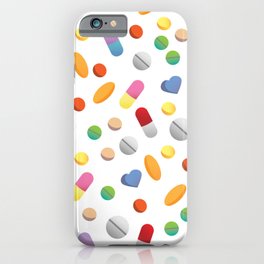 Pill parade iPhone Case
