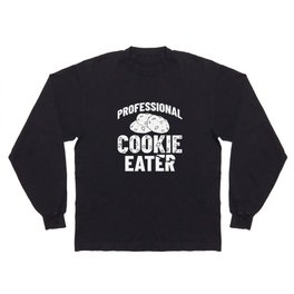 Chocolate Chip Cookie Recipe Dough Almond Long Sleeve T-shirt