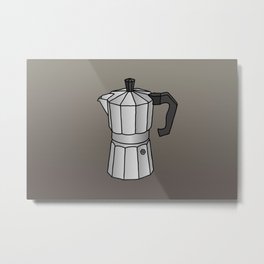 Espresso coffee maker Metal Print