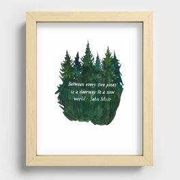 A Dooway To A New World Recessed Framed Print
