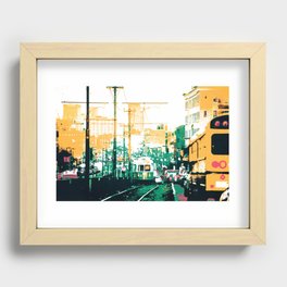 Mission Hill, Boston Recessed Framed Print