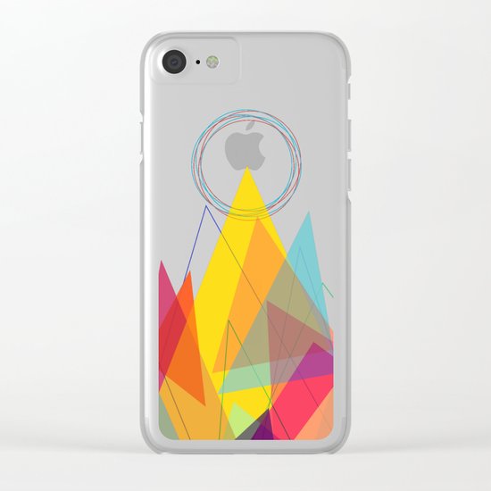 Holy Mountain Clear iPhone Case