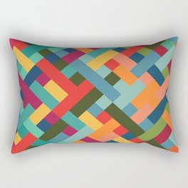 Weave Pattern Rectangular Pillow