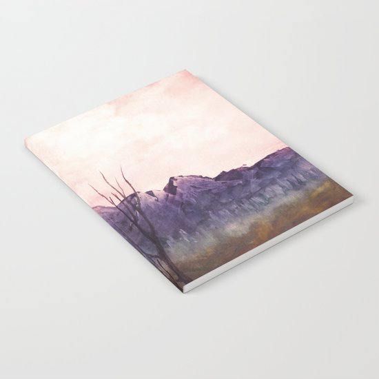 Over The Mountains II Notebook
