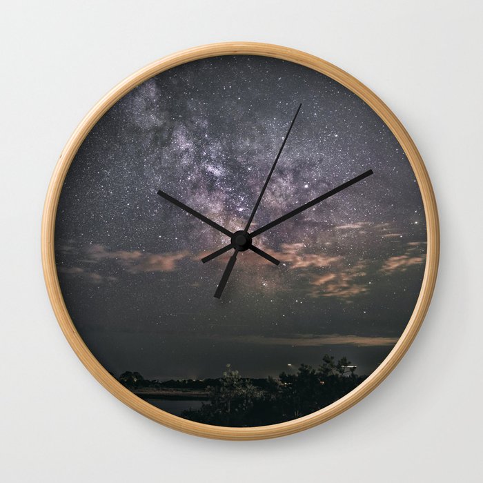 Milkyway at Loblolly Cove Wall Clock