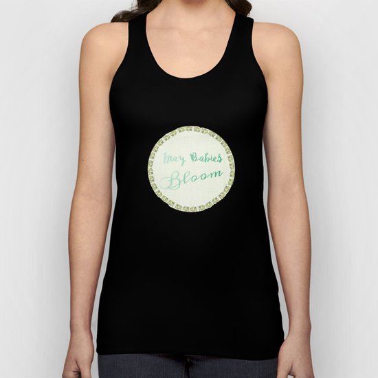 May Babies Bloom Unisex Tank Top