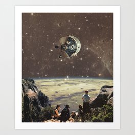 Mission Apollo Art Print