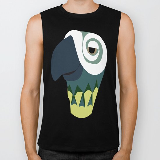 Parrot Biker Tank