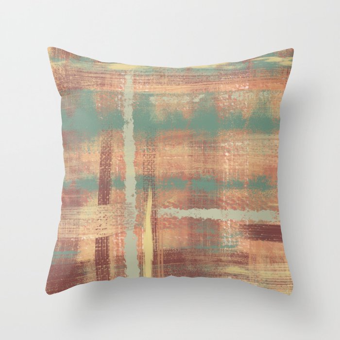 Teal plaid pillows outlet