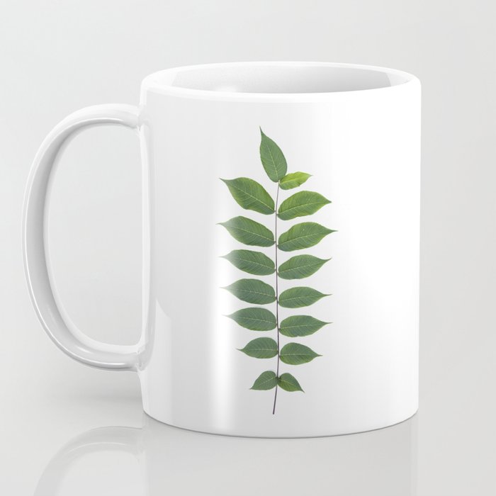 Trendy Leaves Pattern Coffee Mug By Artists Collection - ArtworkFans