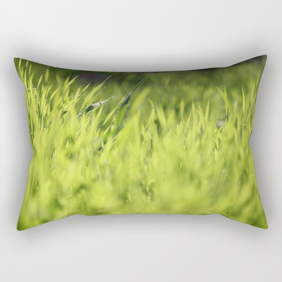 Green Dreams Rectangular Pillow