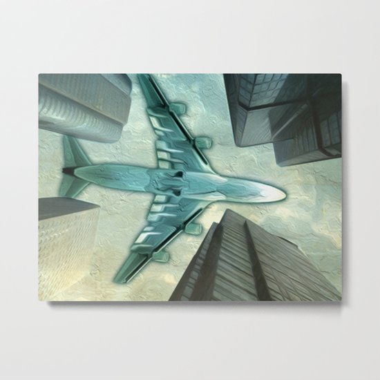 Flight path Metal Print