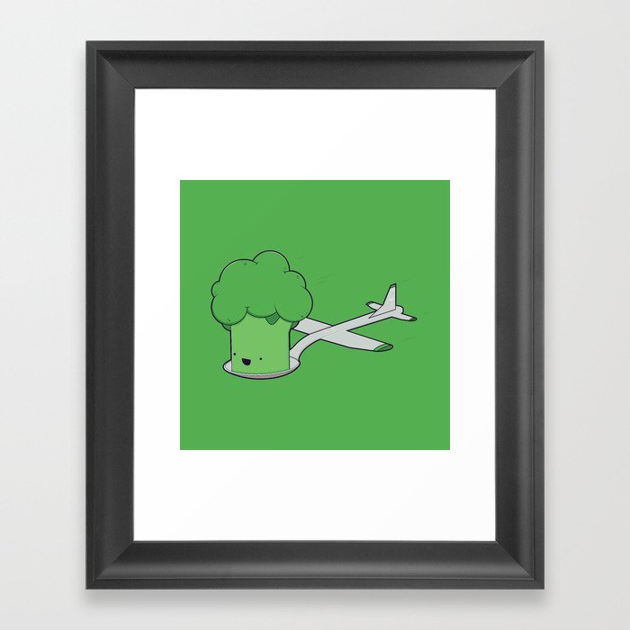 Here comes the Airplane! Framed Art Print