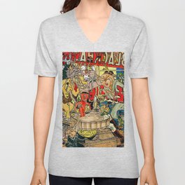 the daily lives of hungry ghosts V Neck T Shirt
