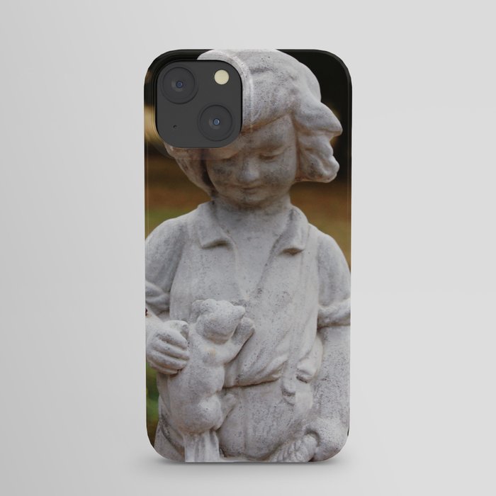 Boy with the Squirrel iPhone Case
