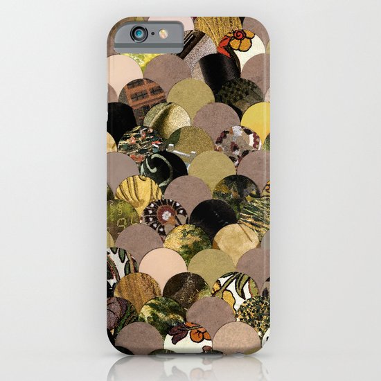 Autumn Scalloped Pattern iPhone & iPod Case