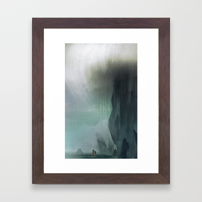 Dark Tide Framed Art Print