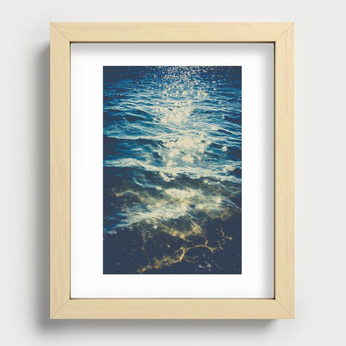 Mediterranean Sea  Recessed Framed Print