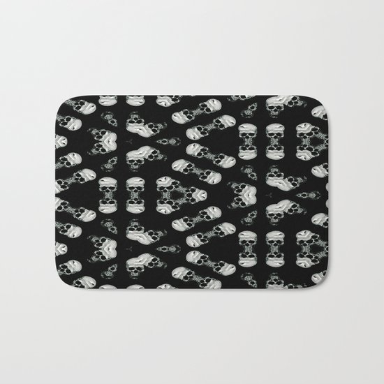 Skull Eclipse Bath Mat