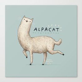 Alpacat Canvas Print