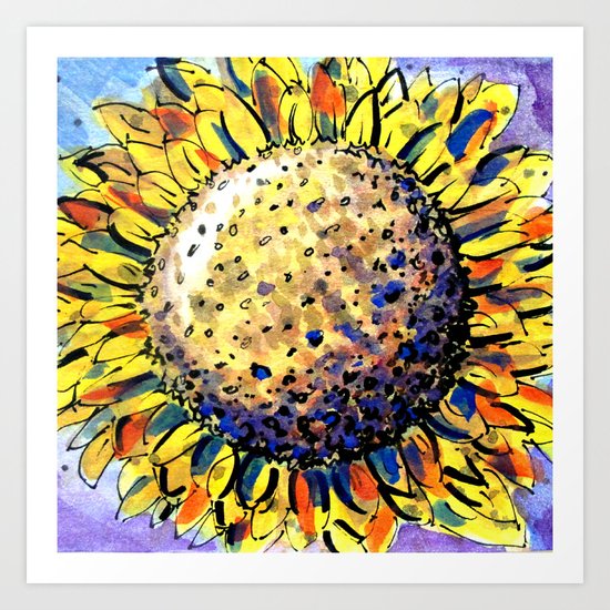 Sunflower Art Print
