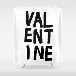 valentine Shower Curtain
