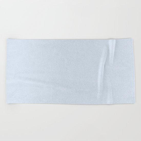 Simply Sky Blue Beach Towel