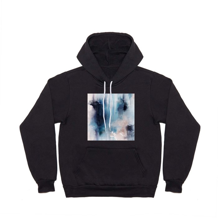 Modern abstract - calm in blue Hoody