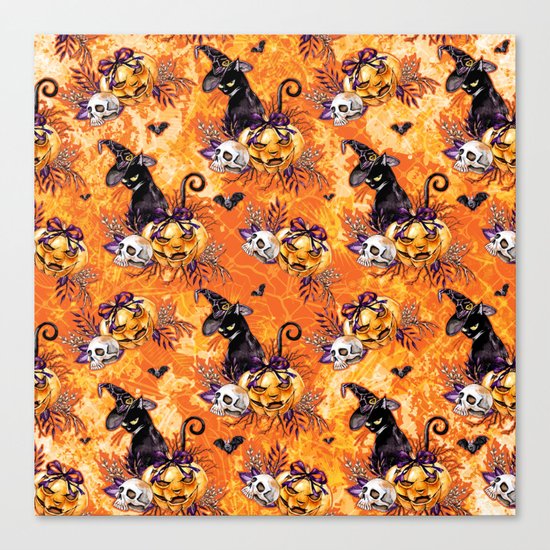 Halloween Witch #5 Canvas Print