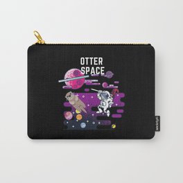 Otter Space Graphic Carry-All Pouch