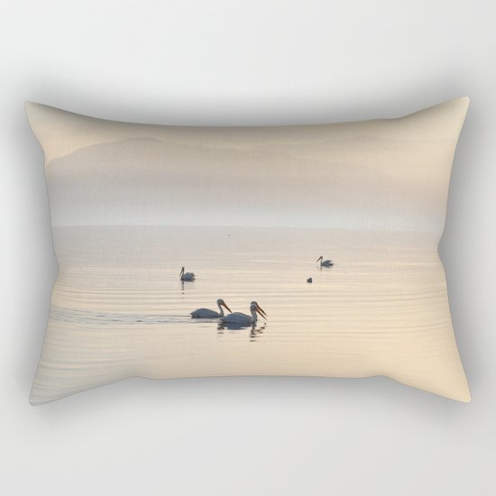 MYSTERIOUS SALTON SEA Rectangular Pillow