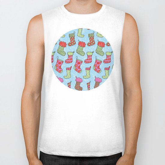 Christmas 01 Biker Tank