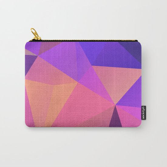 Geometric XX Carry-All Pouch