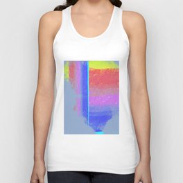 Colorful Findings - Abstract Painting Unisex Tank Top