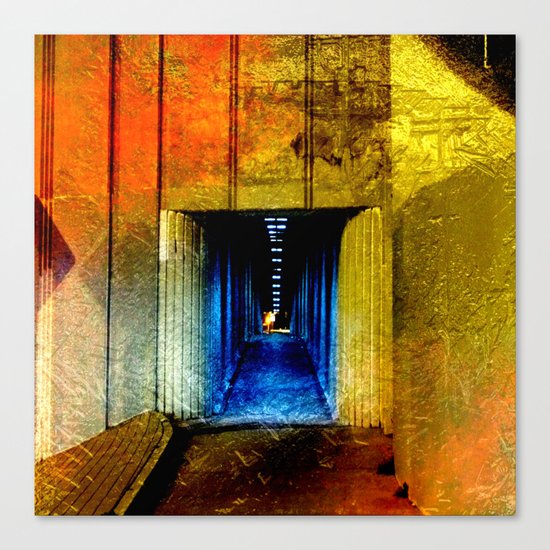 I Hope the End of This Tunnel Is for Me Canvas Print