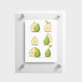 Pears Floating Acrylic Print