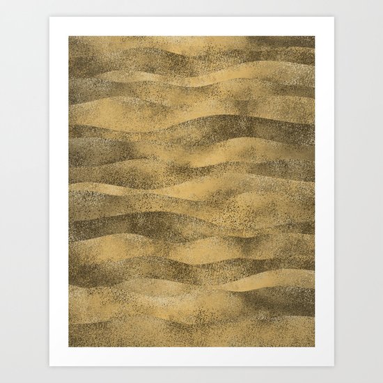 BE\CH N/GHTS Art Print