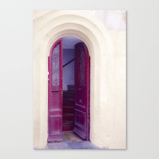 Red Door Canvas Print