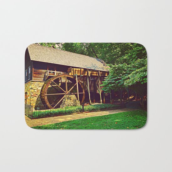 Gristmill - Charlottesville, Virginia Bath Mat