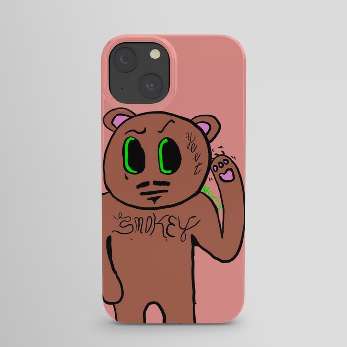 Smokey The Chicano Bear iPhone Case