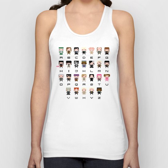 Harry Potter Alphabet Unisex Tank Top