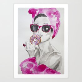 Pink Temptation Art Print